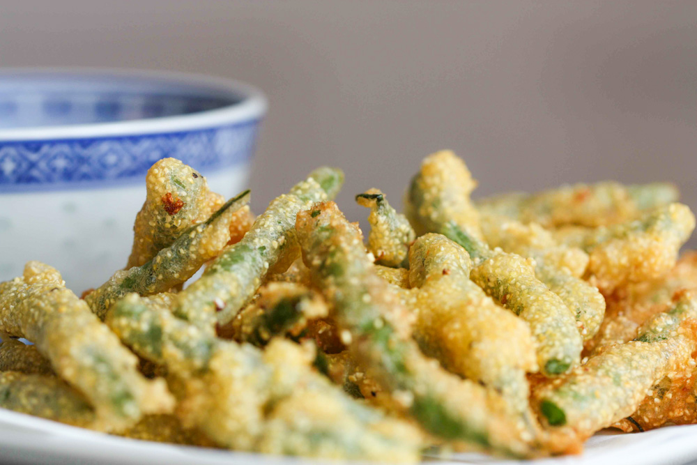 Fried Green Beans Recipe Sarah Sharratt