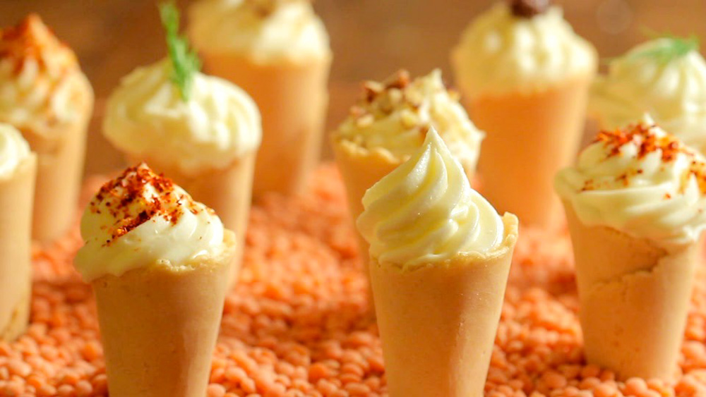 Goat Cheese Mousse Bites Recipe Sarah Sharratt