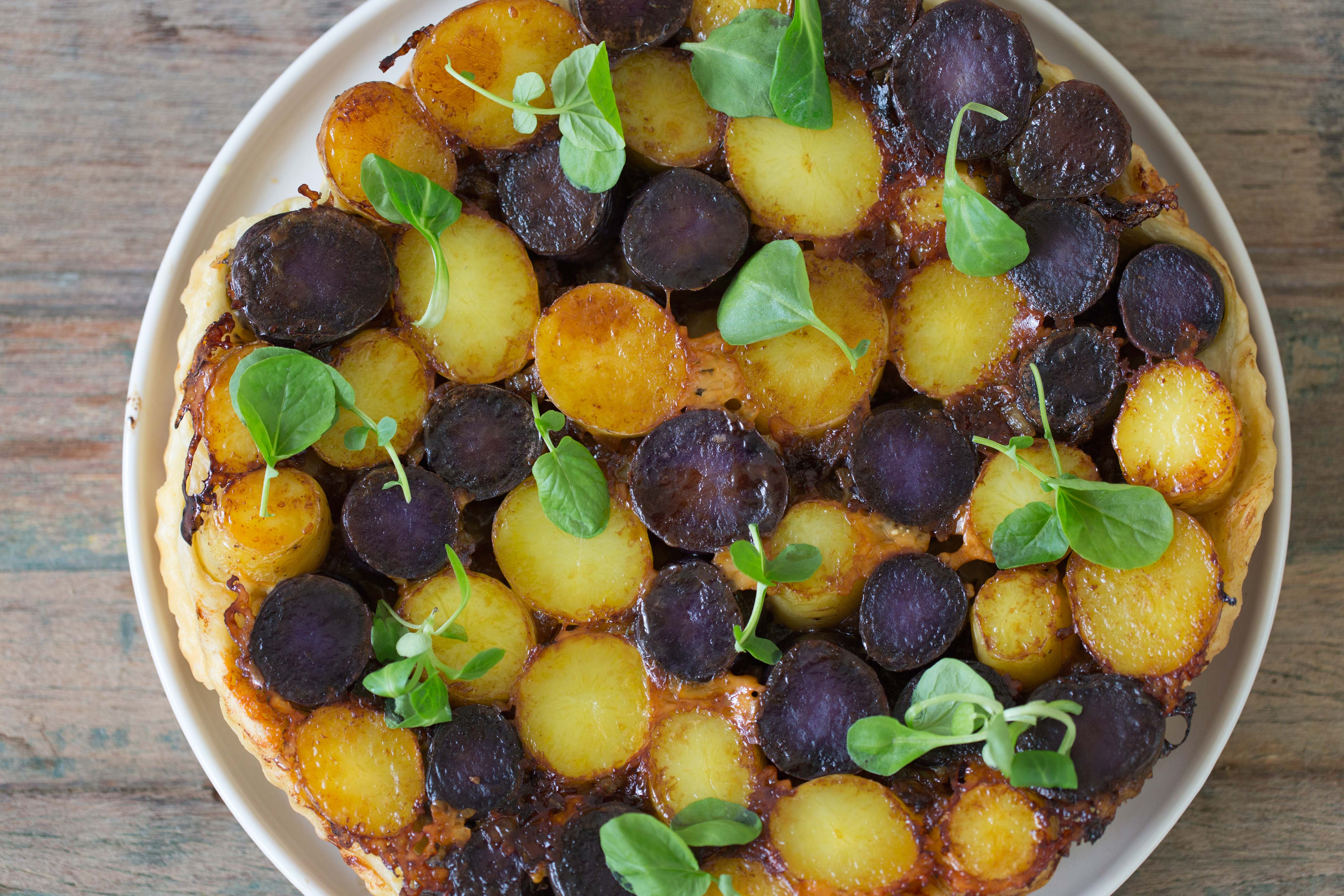 Potato Tarte Tatin Recipe Sarah Sharratt