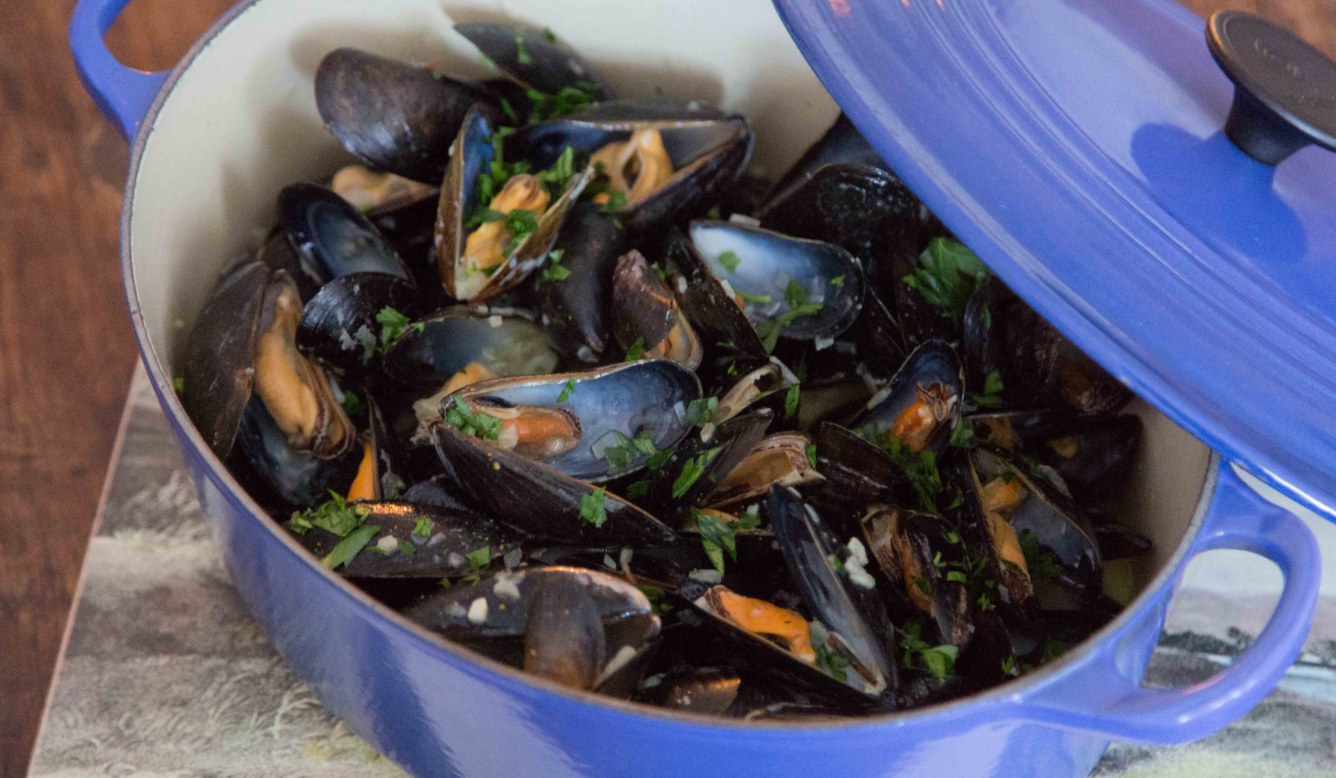 Mussels in a Curry Cream Sauce Recipe Sarah Sharratt