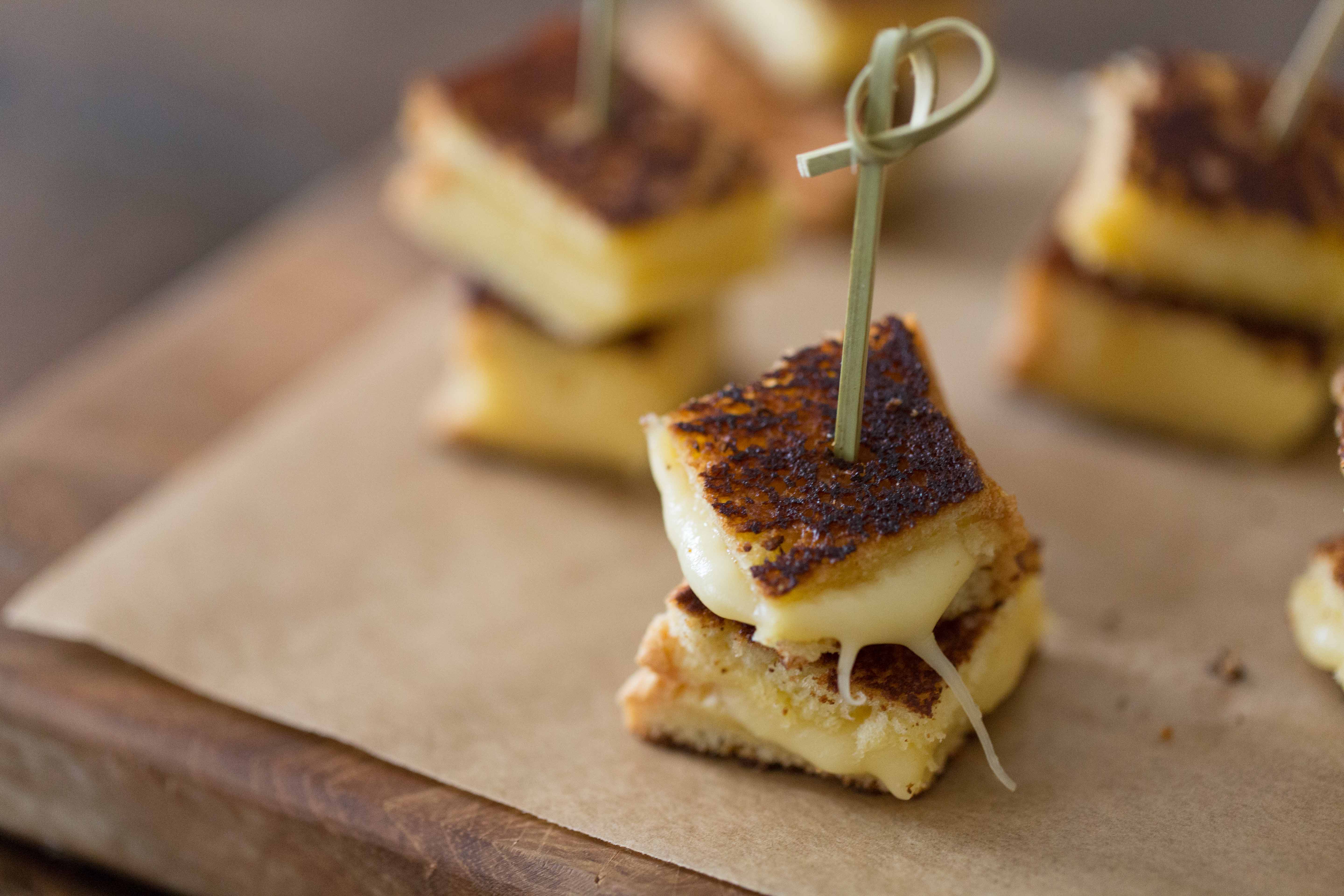 French Grilled Cheese Bites Recipe Sarah Sharratt