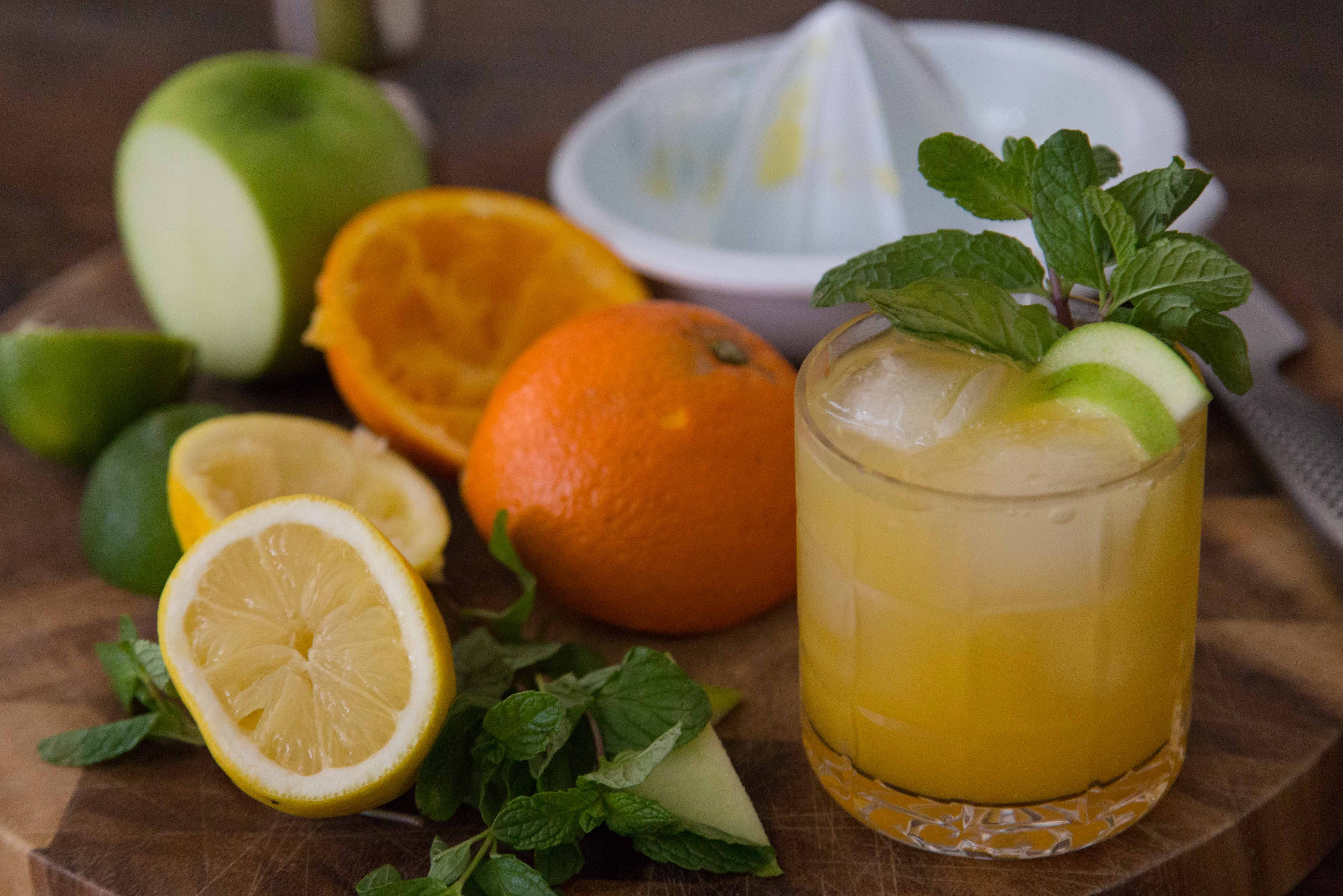 Citrus Sunshine Cocktail Recipe Sarah Sharratt