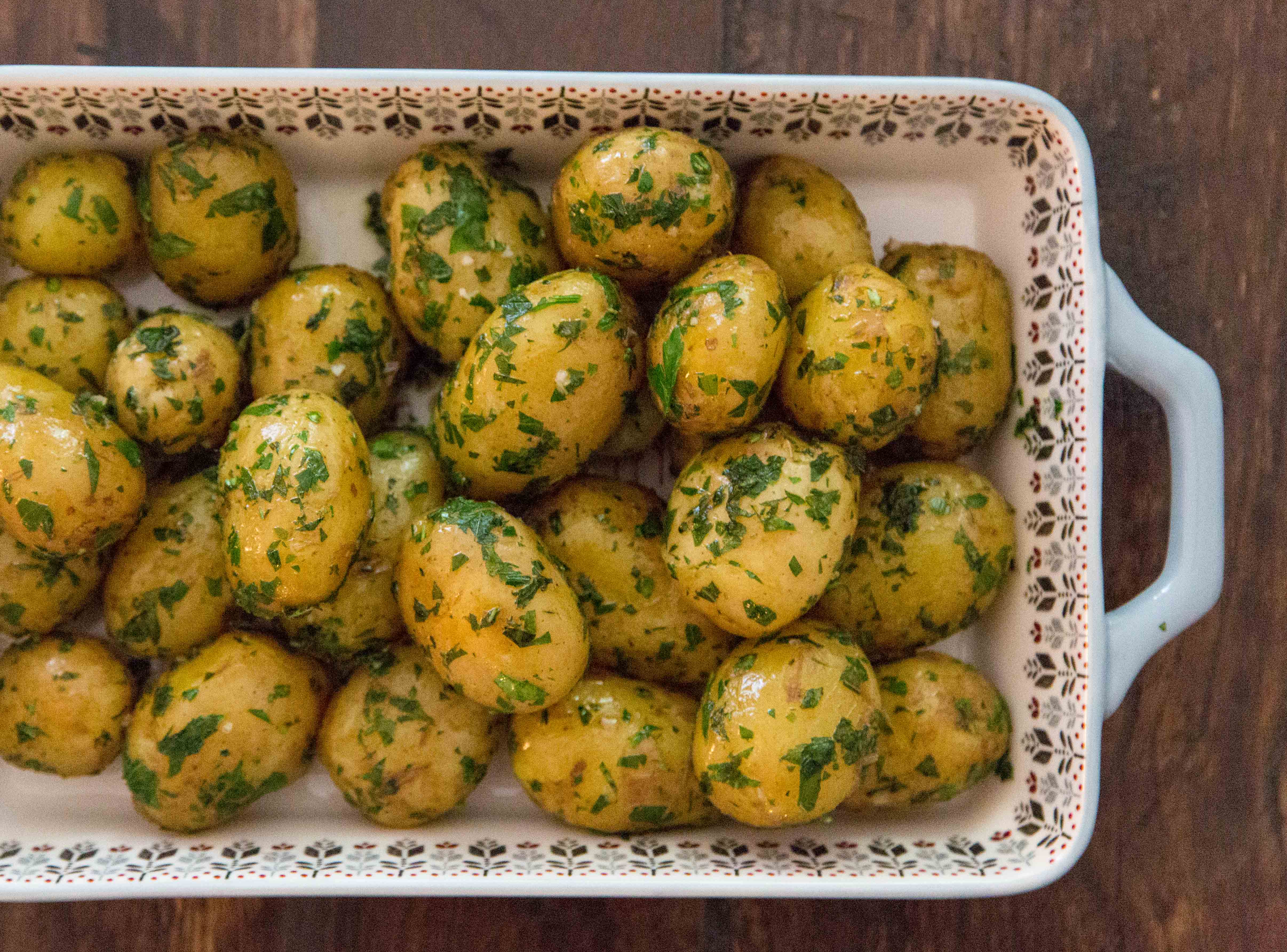Parsley and Mint Potato Recipe Sarah Sharratt