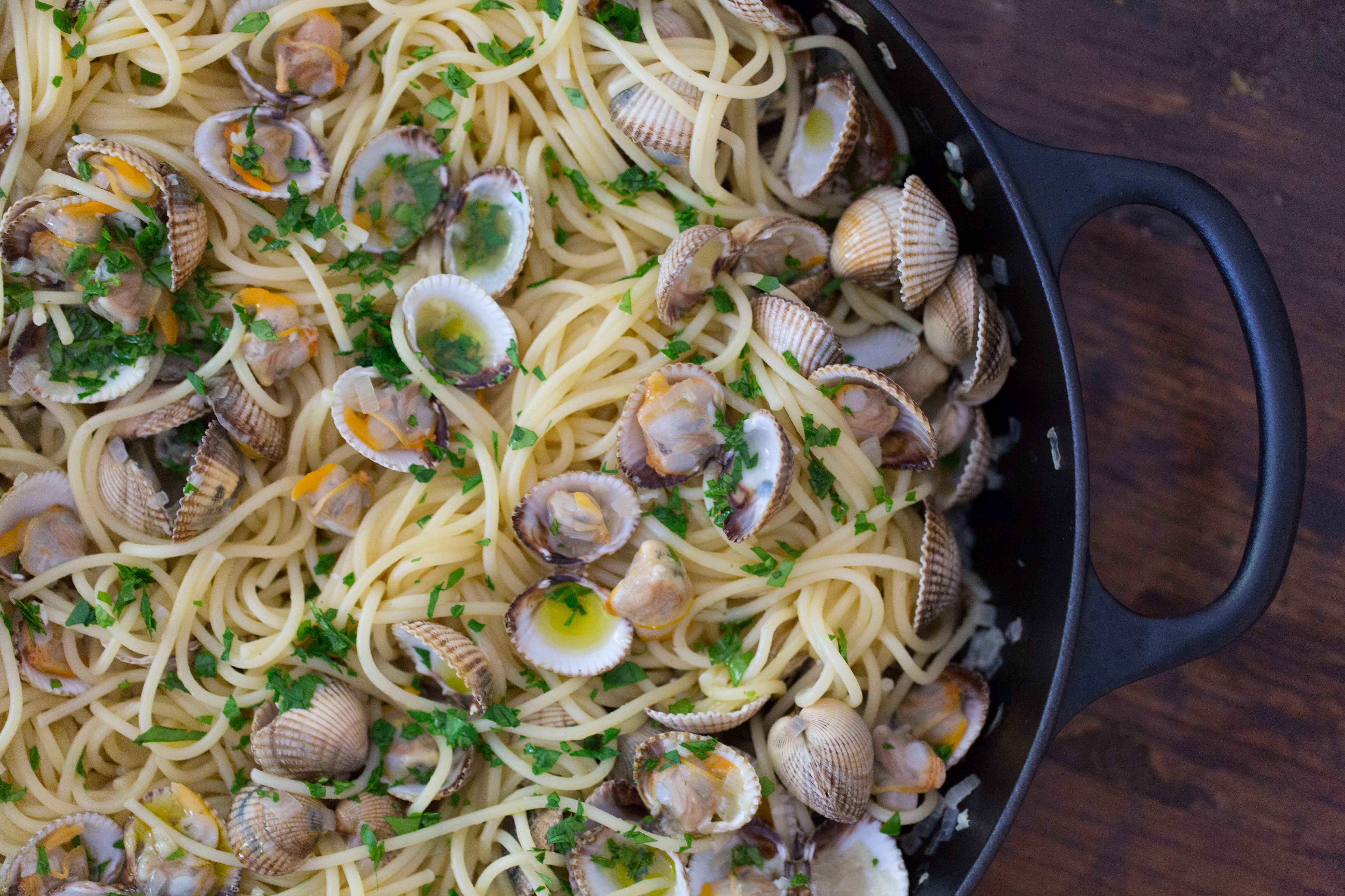 Spaghetti alle Vongole Recipe | Sarah Sharratt